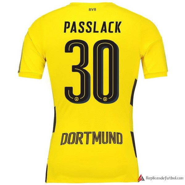 Camiseta Borussia Dortmund Primera equipación Passlack 2017-2018